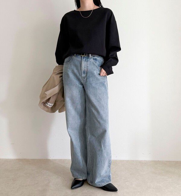 fredy emue「【セットアップ対応】パウダリーツイルコクーンブラウス」|シャツ・ブラウス|