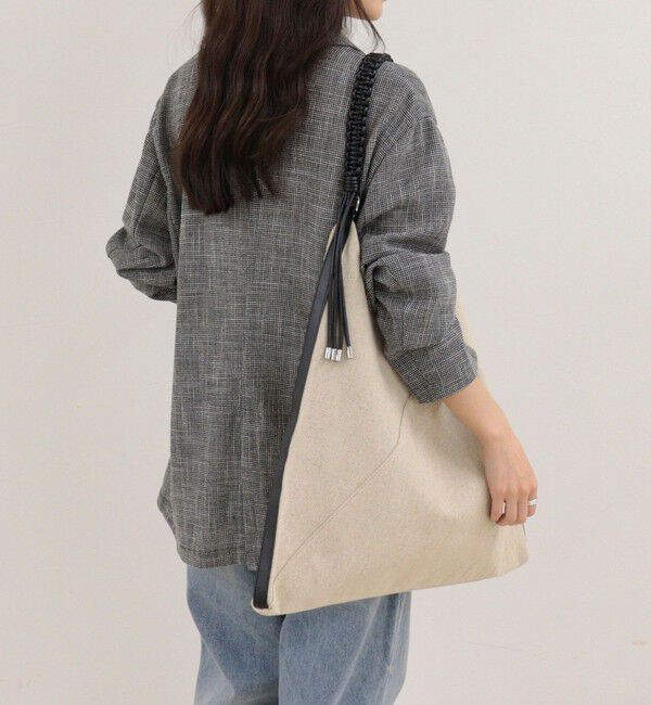 fredy emue「【LE VERNIS/ル・ベルニ】ロープワンハンドルキャンバスバッグ」|ショルダー・メッセンジャー|