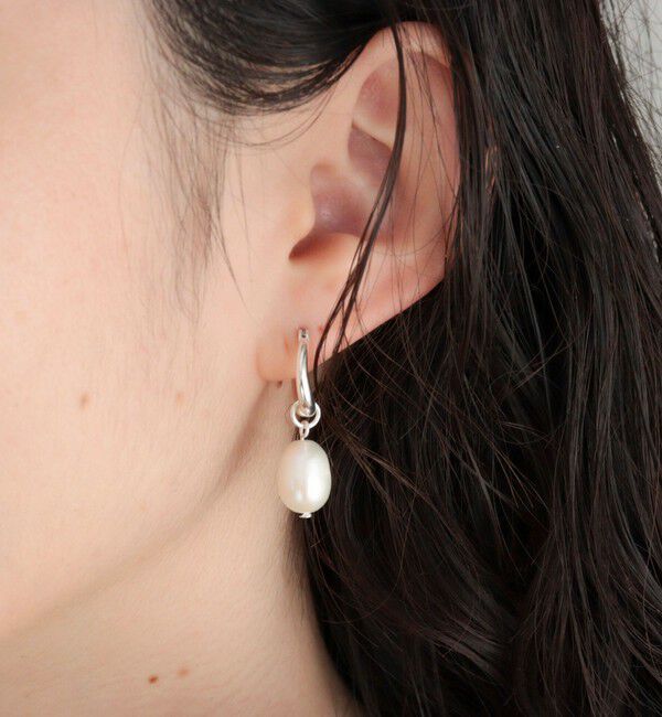 fredy emue「淡水パールリングピアス」|ピアス|