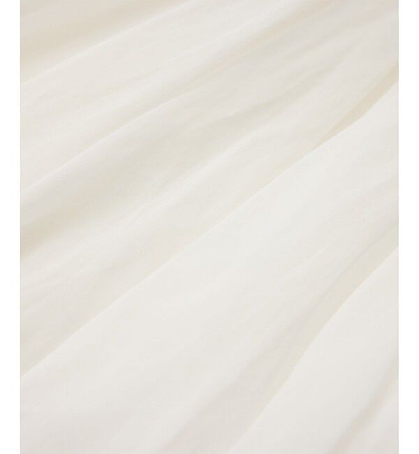 ROPE「コットンオーガンジーシアーボリュームスカート/イージーケア」|スカート|