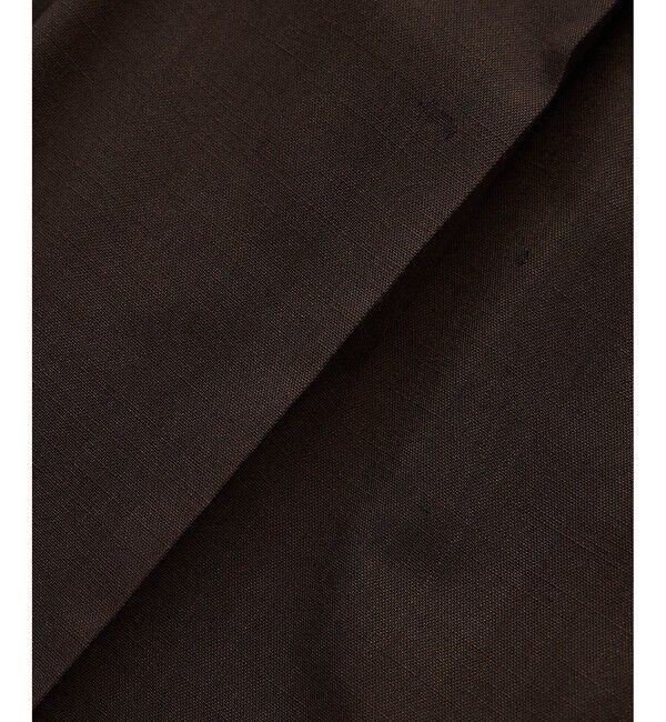 ROPE「リネンライクセミフレアパンツ/セットアップ対応・イージーケア」|チノ|