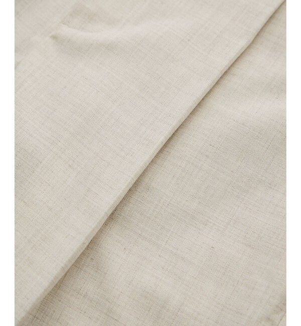 ROPE「リネンライクセミフレアパンツ/セットアップ対応・イージーケア」|チノ|