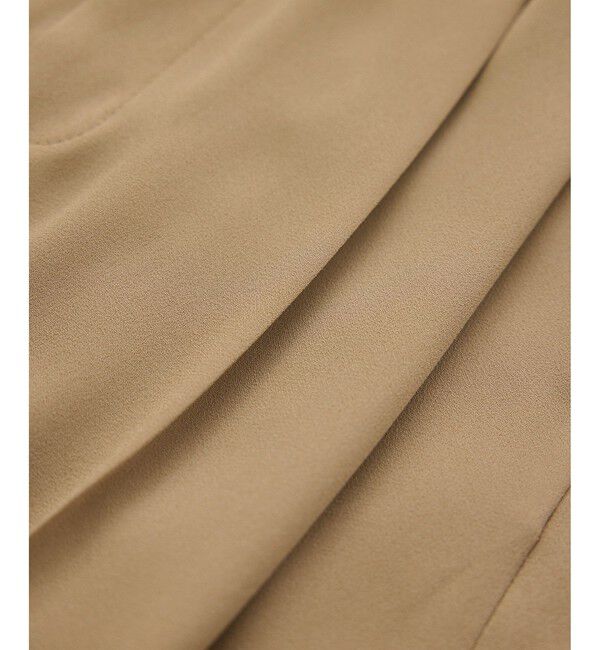 ROPE「ライトトリアセイージーワイドパンツ/イージーケア・セットアップ対応」|チノ|