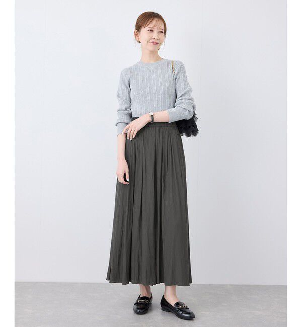 Rope&rsquo;Picnic「イージースカーチョ/UVカット・洗濯機OK」|チノ|