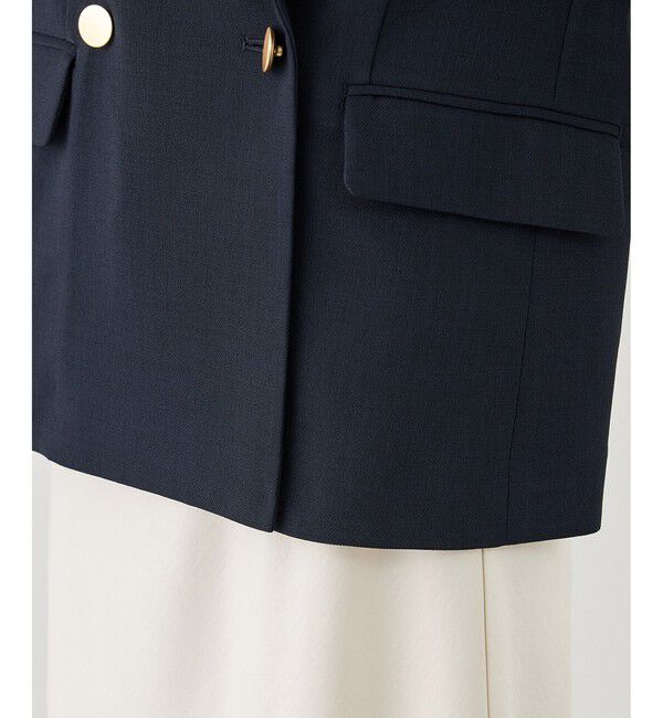 Rope&rsquo;Picnic「カナパ 金ボタンジャケット/セットアップ対応・UV・抗菌防臭・接触冷感」|テーラードジャケット|