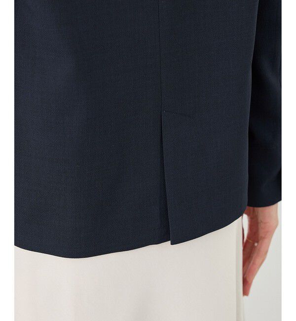 Rope&rsquo;Picnic「カナパ 金ボタンジャケット/セットアップ対応・UV・抗菌防臭・接触冷感」|テーラードジャケット|