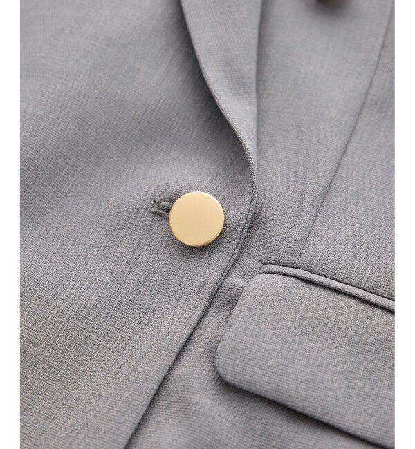 Rope&rsquo;Picnic「カナパ 金ボタンジャケット/セットアップ対応・UV・抗菌防臭・接触冷感」|テーラードジャケット|