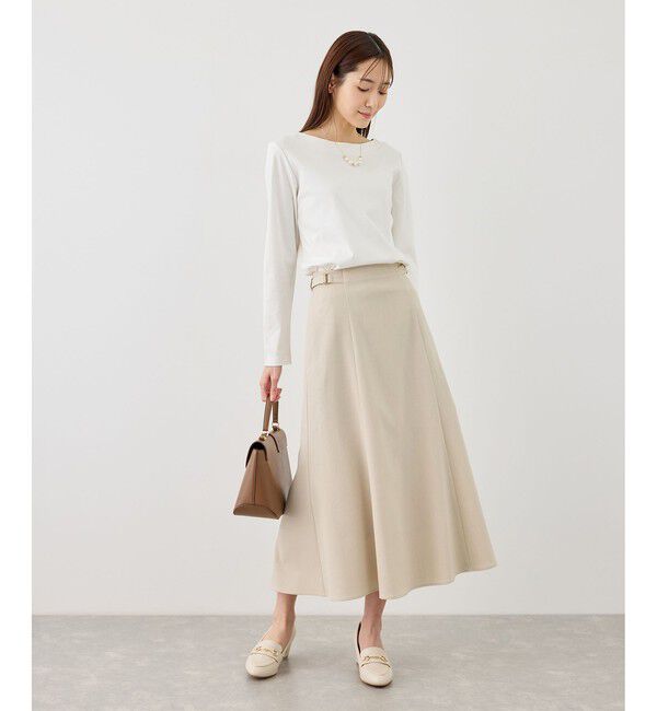 Rope&rsquo;Picnic「カナパ サイドベルトマーメイドスカート/セットアップ対応・UV・抗菌防臭・接触冷感」|スカート|