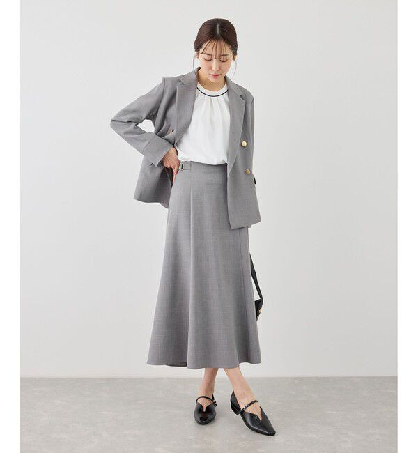 Rope&rsquo;Picnic「カナパ サイドベルトマーメイドスカート/セットアップ対応・UV・抗菌防臭・接触冷感」|スカート|