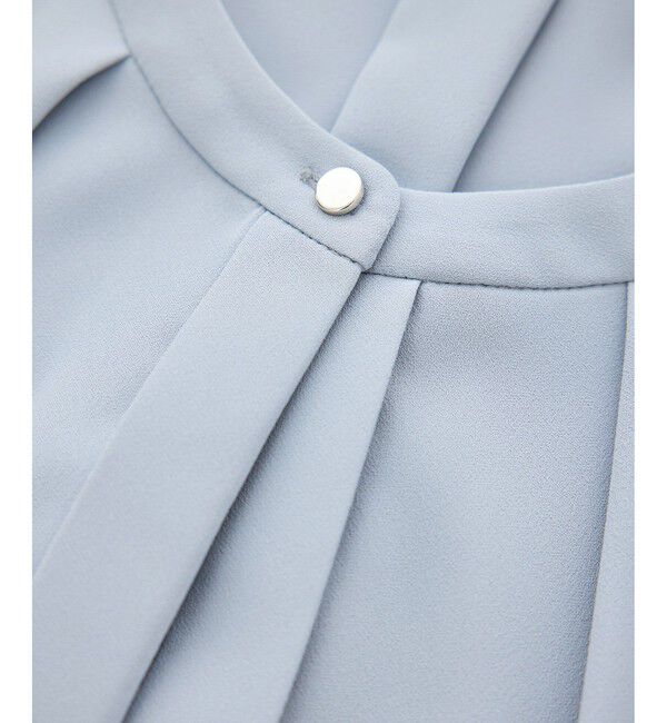 Rope&rsquo;Picnic「袖プリーツハーフスリーブブラウス」|シャツ・ブラウス|