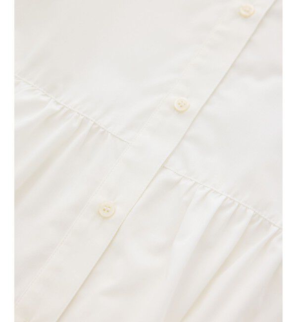 Rope&rsquo;Picnic「フレンチペプラムシャツ/UVカット・防シワ」|シャツ・ブラウス|