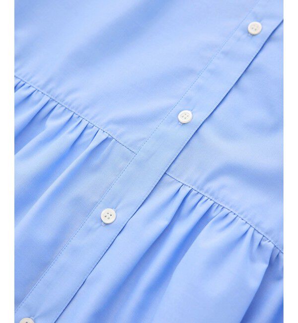 Rope&rsquo;Picnic「フレンチペプラムシャツ/UVカット・防シワ」|シャツ・ブラウス|