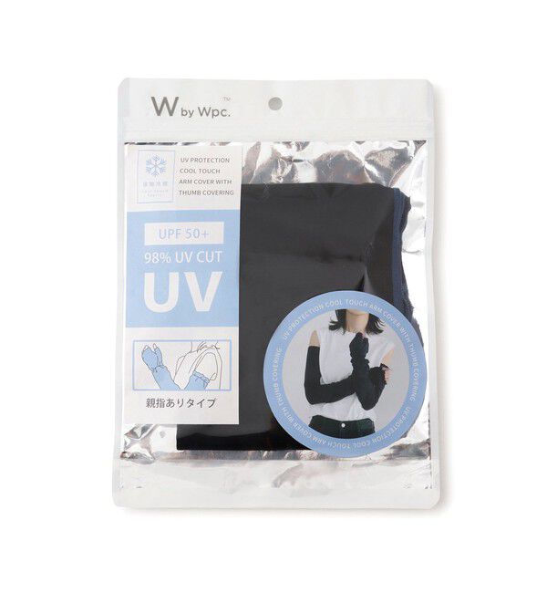 ROPE PICNIC PASSAGE「【W by Wpc./ダブリュ バイ ダブリュピーシー】UVカット接触冷感親指付きアームカバー」|手袋|