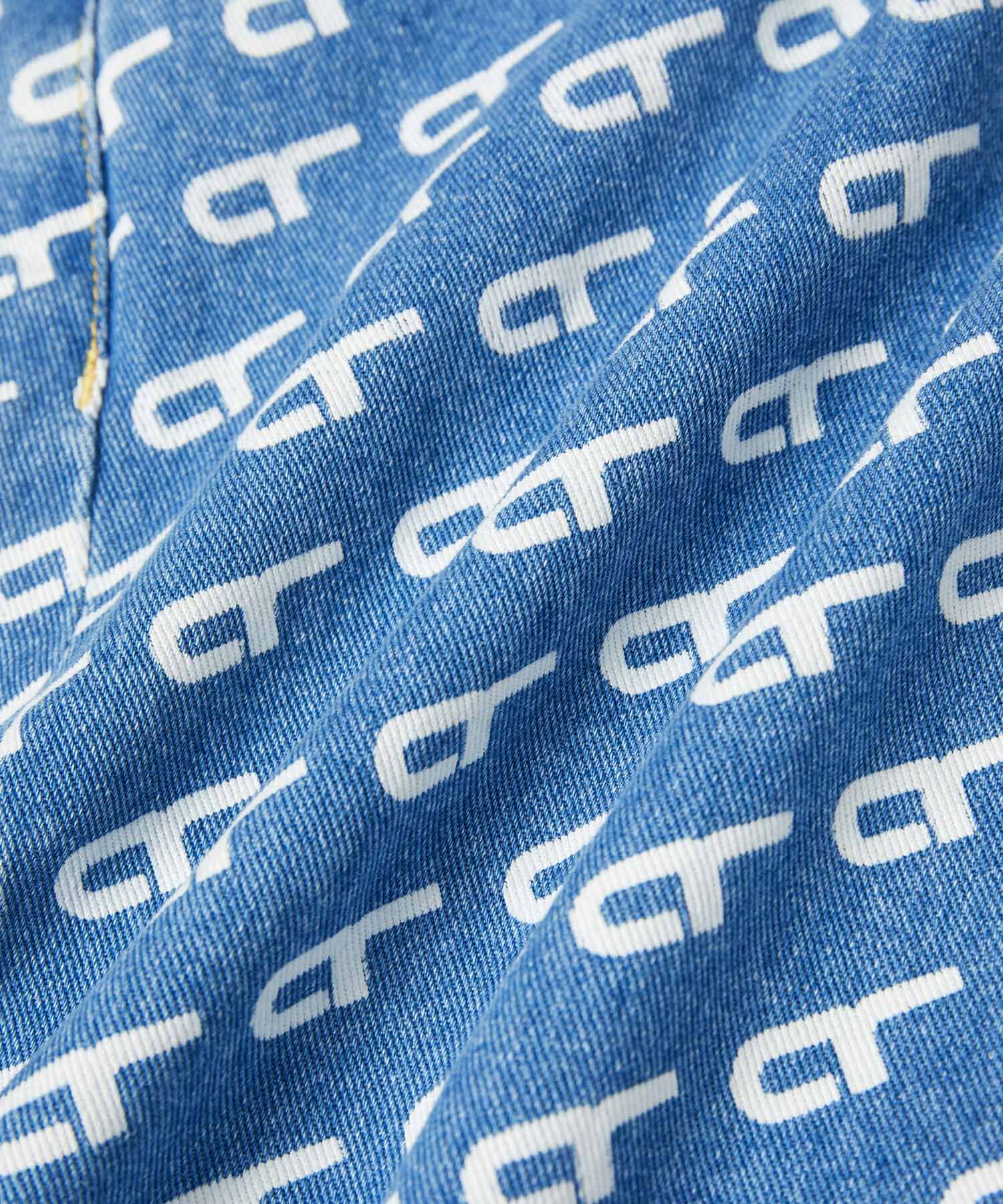 ADAM ET ROPE'「【サステナブル】ルーズフィットアジャストデニム」|デニム|