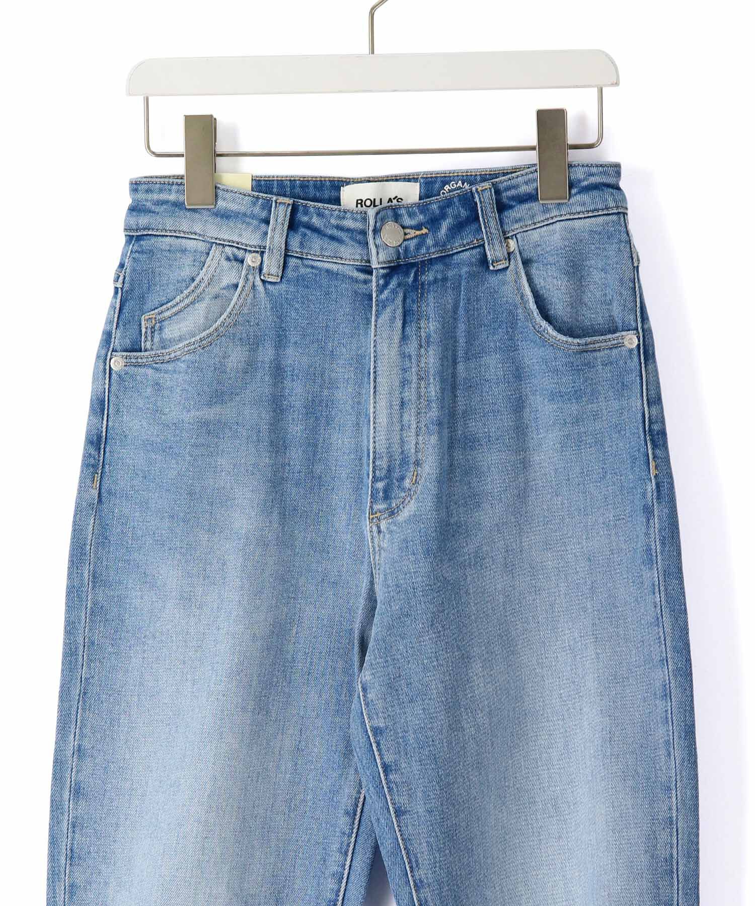 ADAM ET ROPE'「【ROLLA'S】ORIGINAL STRAIGHT BLEEKER WORN」|デニム|