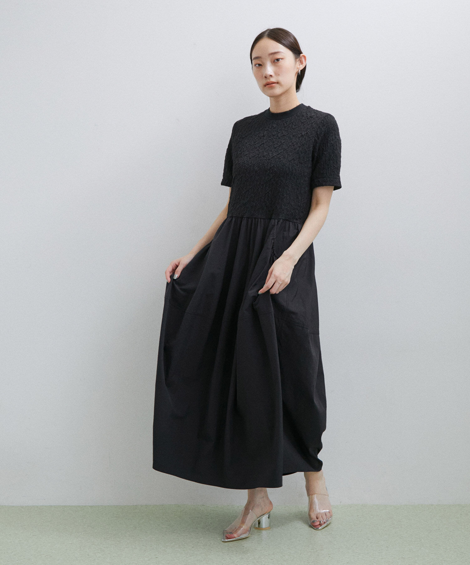 ADAM ET ROPE'「クリアミュール」|サンダル|