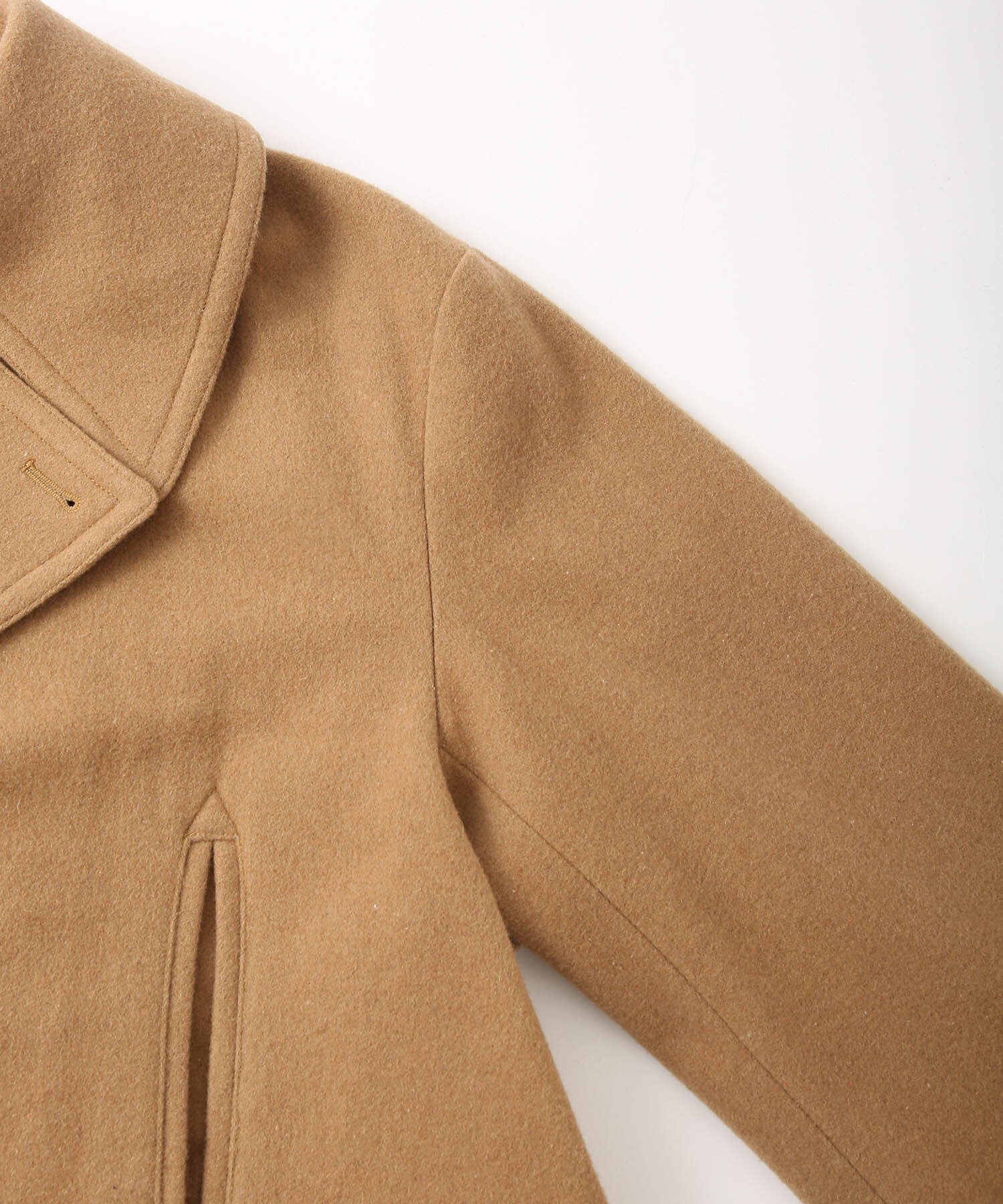 ADAM ET ROPE'「ライトメルトン ピーコート ブルゾン」|ピーコート|