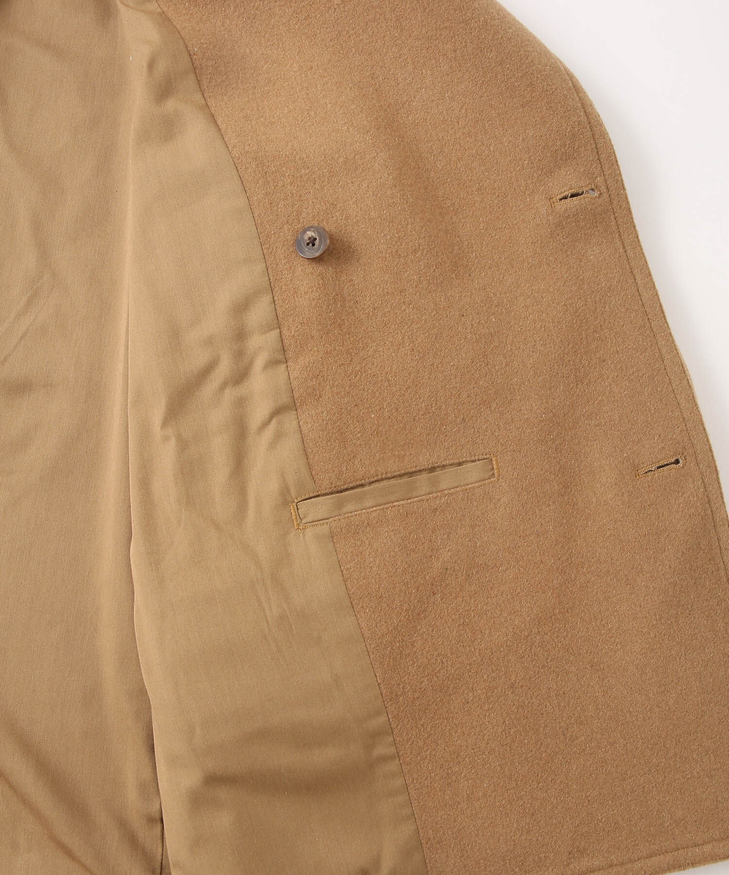 ADAM ET ROPE'「ライトメルトン ピーコート ブルゾン」|ピーコート|