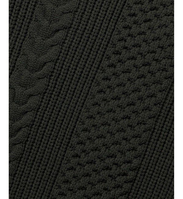 ADAM ET ROPE'「【WEB限定】ボリューム ケーブル オーバーサイズ カーディガン / 超軽量 / ユニセックス」|カーディガン|