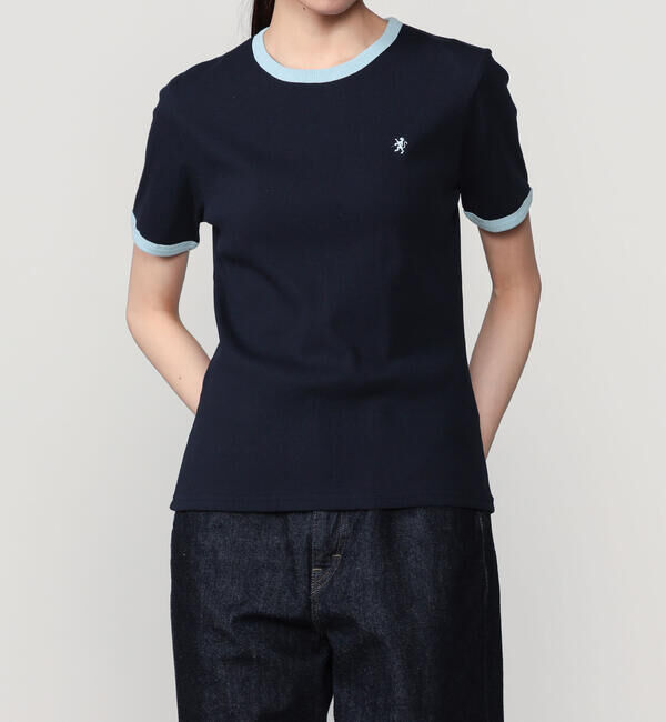 GYMPHLEX「Gymphlex | リンガーTシャツ WOMEN」|Tシャツ・カットソー|