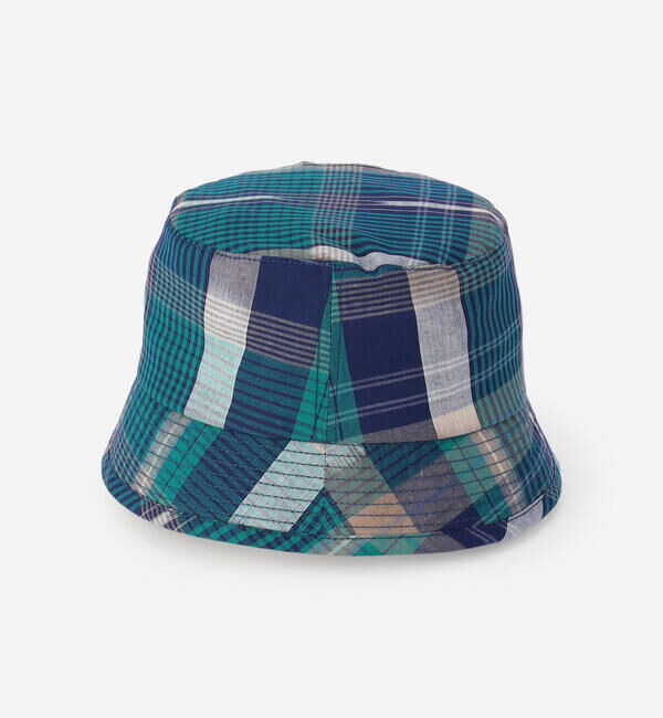  「cableami | マドラスチェック バケットハット MEN」|ハット|