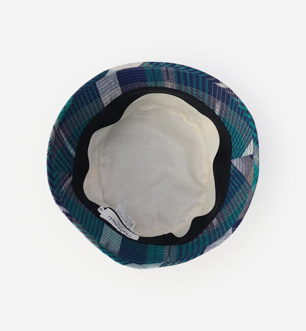  「cableami | マドラスチェック バケットハット MEN」|ハット|