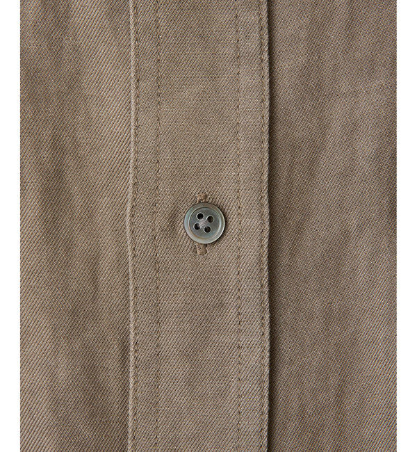  「ツイル顔料染めスクエアシャツ」|シャツ・ブラウス|