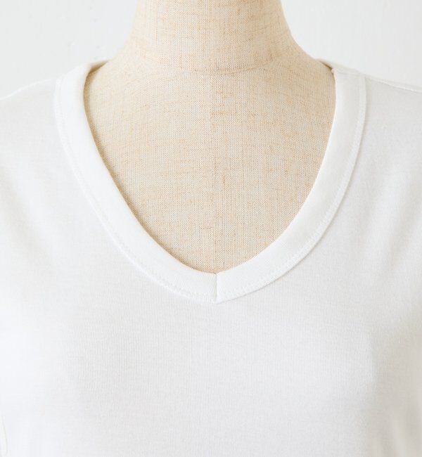  「【CEPIE./セピエ】Vネックフライスノースリーブ」|Tシャツ・カットソー|