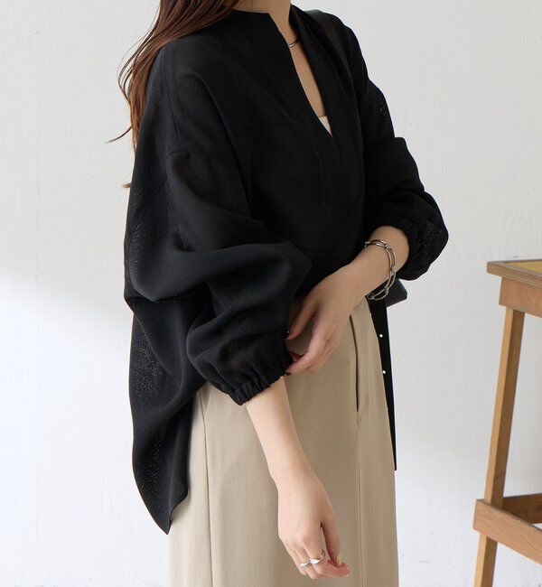  「ヴィンテージメッシュブラウス」|シャツ・ブラウス|