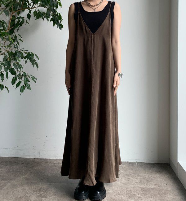  「キュプラキャミワンピース」|ワンピース|