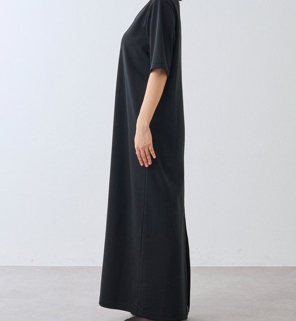  「【接触冷感・紫外線防止素材】ゴブソデカットソーワンピース」|ワンピース|