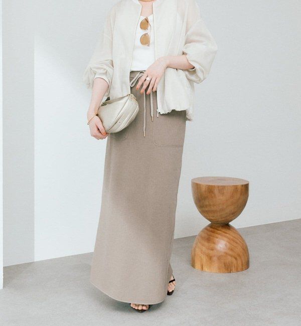  「予約【ほどよい抜け感】グロッシーシアーブルゾン」|ブルゾン・スタジャン|