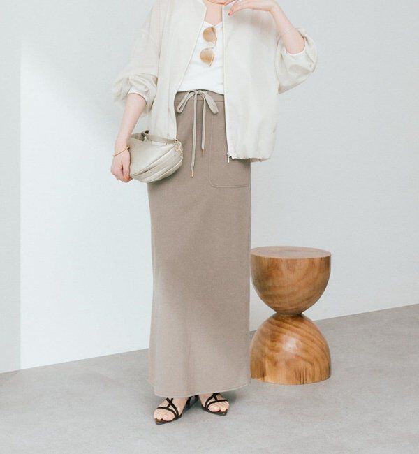  「予約【ほどよい抜け感】グロッシーシアーブルゾン」|ブルゾン・スタジャン|