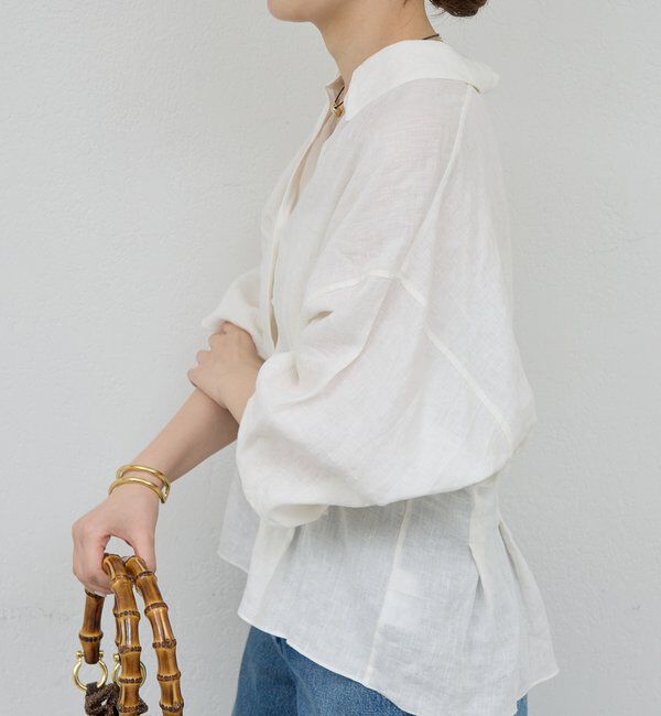  「【WEB限定】【大人気につきリバイバル】ウエストシェイプシャツ」|シャツ・ブラウス|