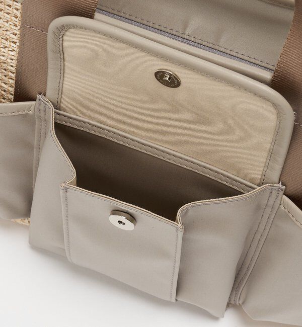  「ナイロンラフィア&times;クラウズナイロン コンビ2WAYトートバッグ」|トートバッグ|