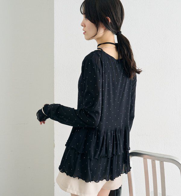  「26SSドットティアードプルオーバー」|Tシャツ・カットソー|