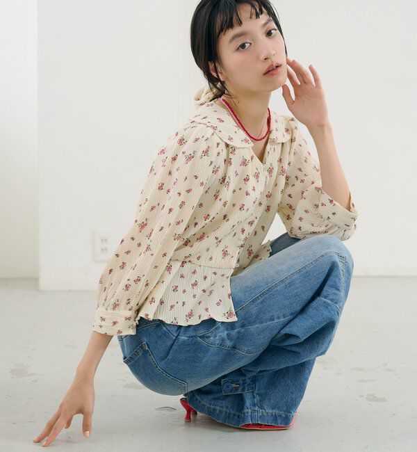  「マルチリボンブラウス」|シャツ・ブラウス|