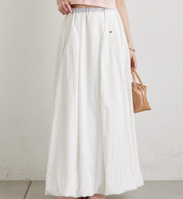  「ストライプバルーンスカート」|スカート|