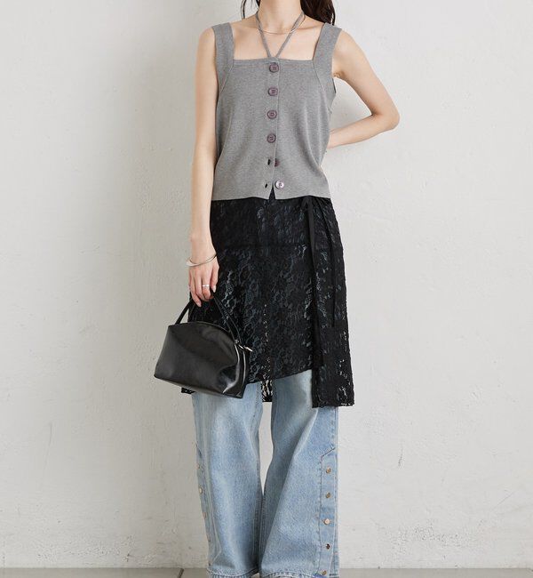  「レースラップスカート」|スカート|