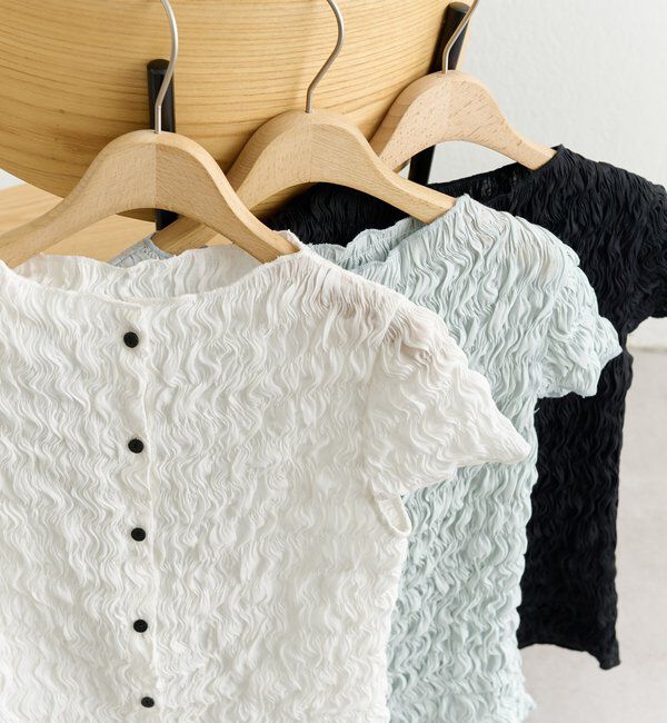  「エアリーシャーリングブラウス」|シャツ・ブラウス|