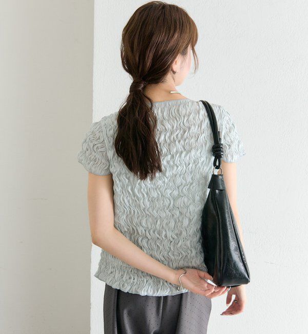  「エアリーシャーリングブラウス」|シャツ・ブラウス|
