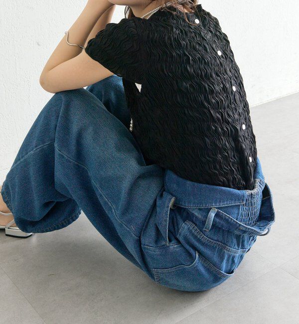  「エアリーシャーリングブラウス」|シャツ・ブラウス|