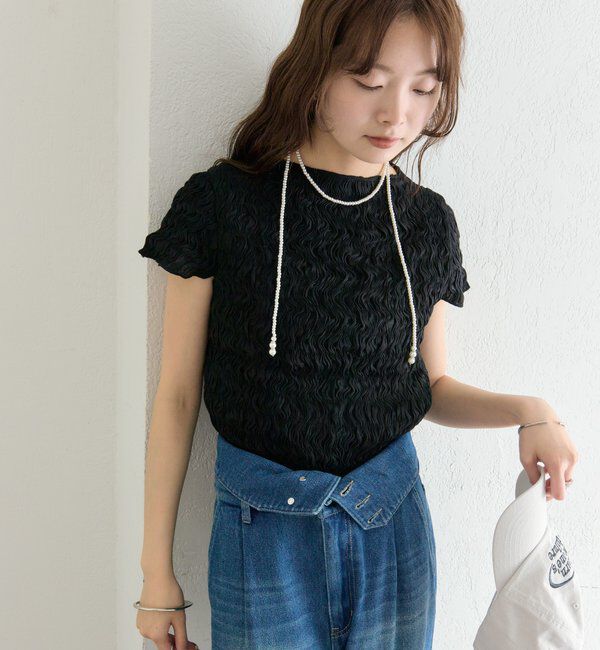  「エアリーシャーリングブラウス」|シャツ・ブラウス|