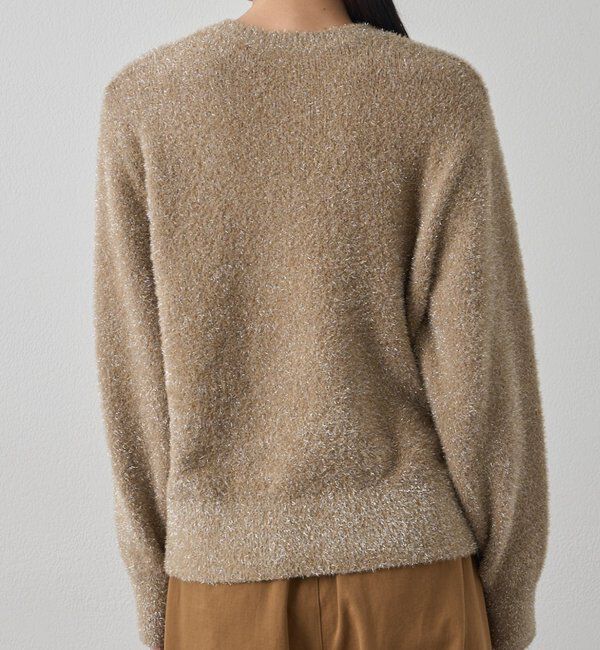 「ラメニットプルオーバー」|ニット・セーター|