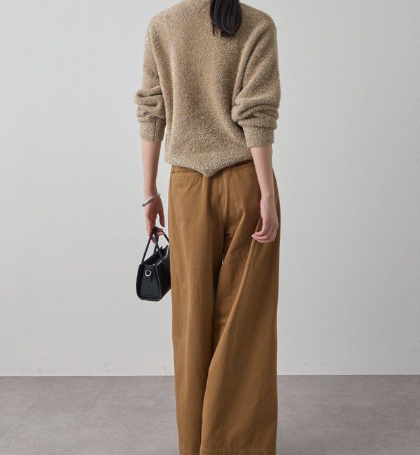  「ラメニットプルオーバー」|ニット・セーター|