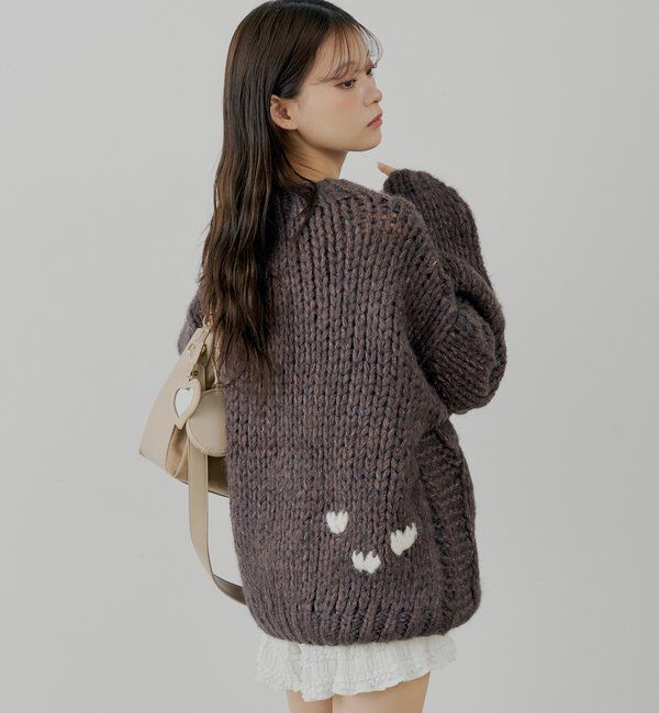  「ビッグケーブルルーズミニワンピース」|ワンピース|