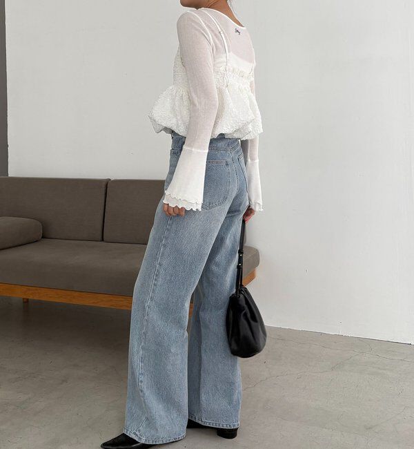  「【LE'MAGE&times;gemeilコラボ】バブルバルーンキャミ」|シャツ・ブラウス|