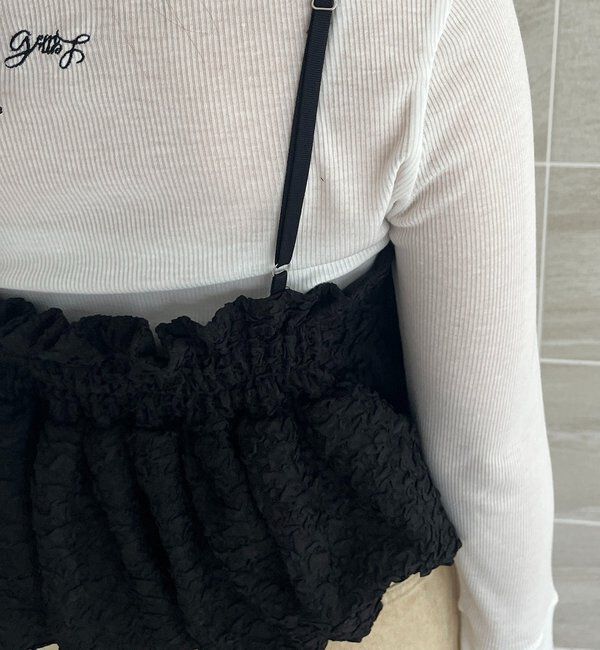  「【LE'MAGE&times;gemeilコラボ】バブルバルーンキャミ」|シャツ・ブラウス|