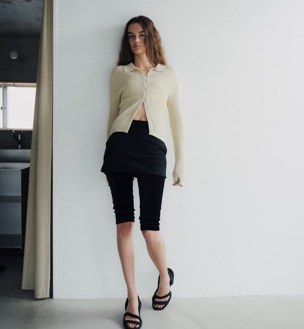  「【Pasterip】ポロニットサマーカーディガン」|カーディガン|