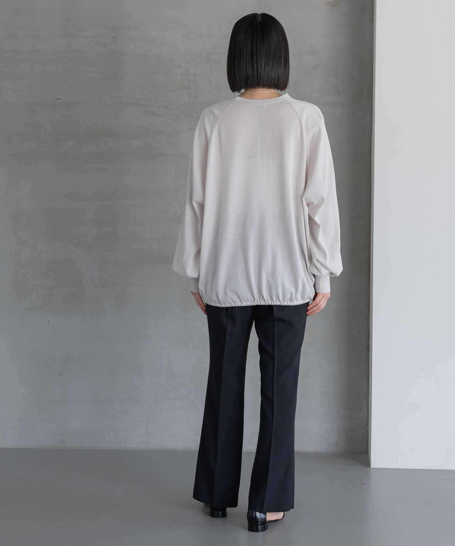 A part by 「【UVカット】ドロストビッグVカーディガン」|ニット・セーター|